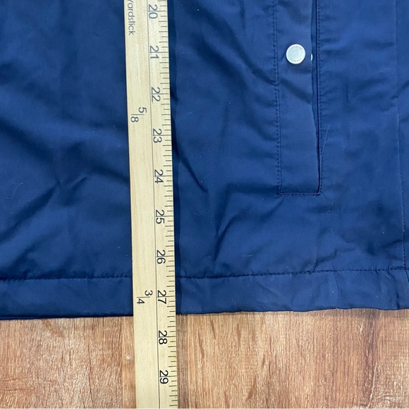 Lacoste Jacket Mens XXL Navy Blue Yachting Parka Wind Rain Coat - Picture 4 of 13